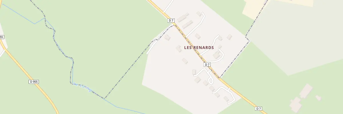Plan du 10 Rte de Ste Colombe à Moutiers-en-Puisaye