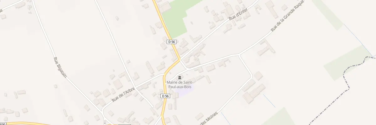 Plan du 17 Rue de la Grande Raque à Saint-Paul-aux-Bois