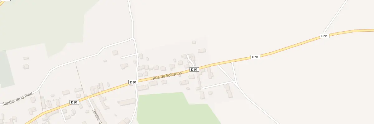 Plan du 6 Rue de Soissons à Fontenoy