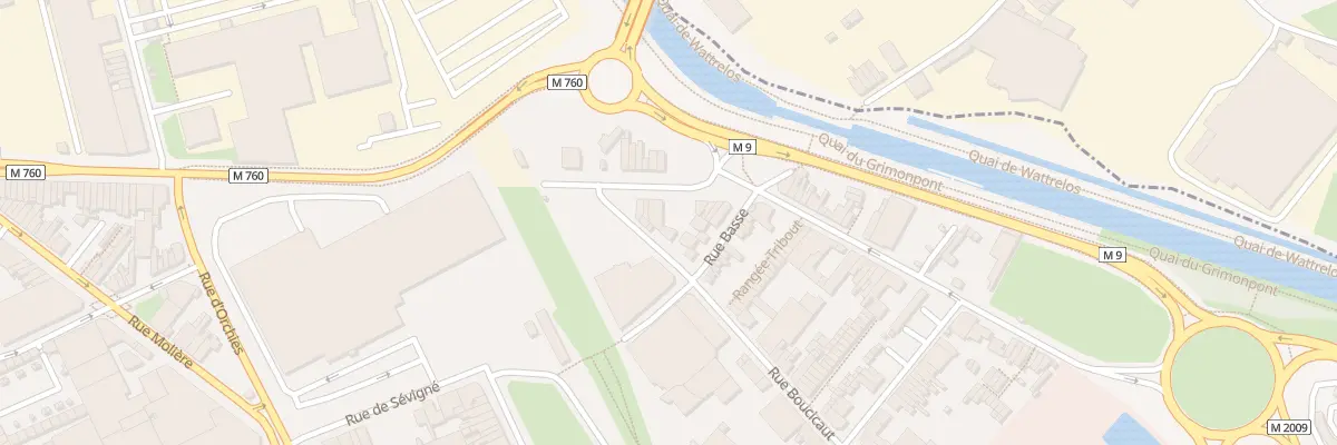 Plan du 294 Bd Beaurepaire à Roubaix