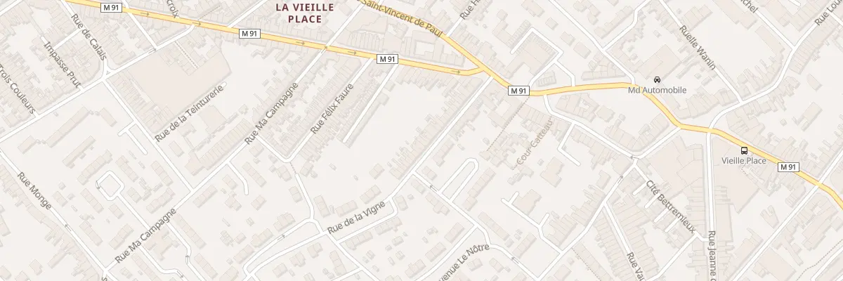 Plan du 32 Rue de la Vigne à Wattrelos