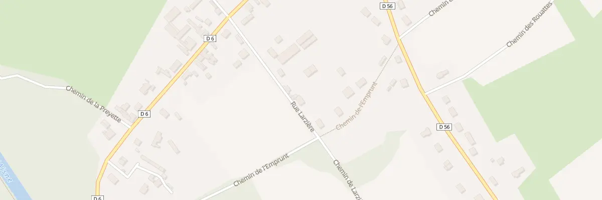 Plan du 3 Rue de Larzière à Bichancourt