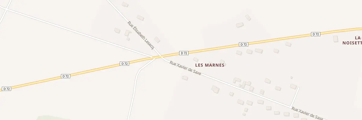 Plan du 57 Rue Xavier de Saxe à Chaumot