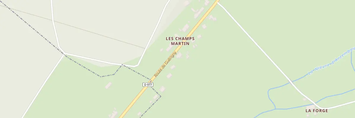 Plan du 1 Les Champs Martin à Poiseux