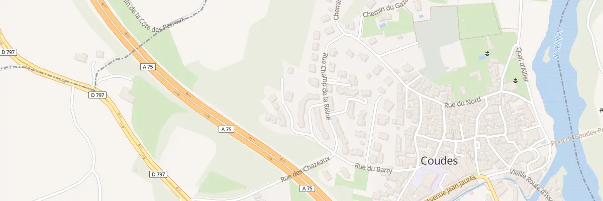 Plan du 6 Imp de la Source à Coudes