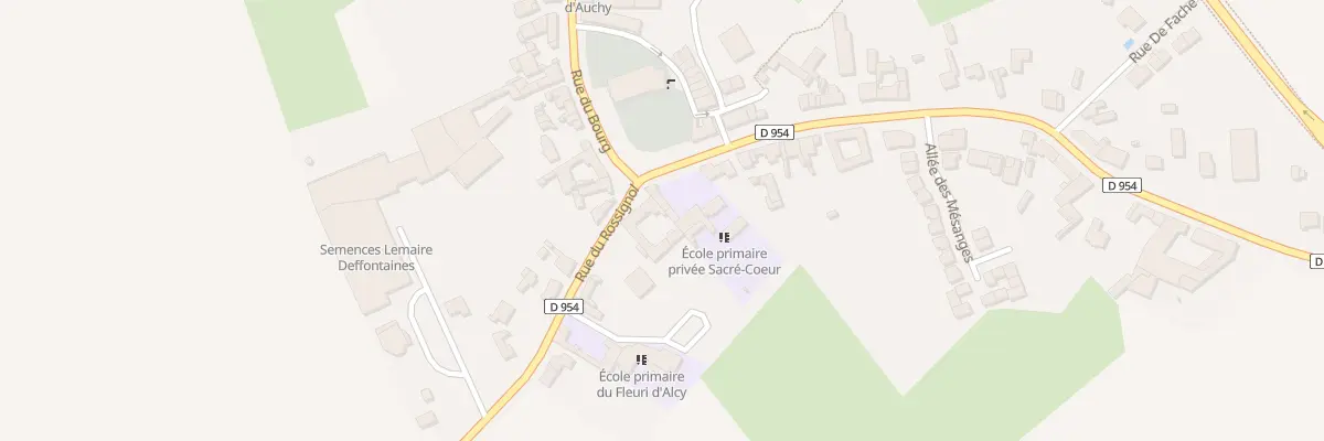 Plan du 1 Rue du Noir Debout à Auchy-lez-Orchies