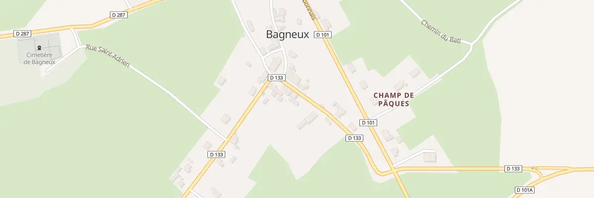 Plan du 4 Rue Grand Rue à Bagneux