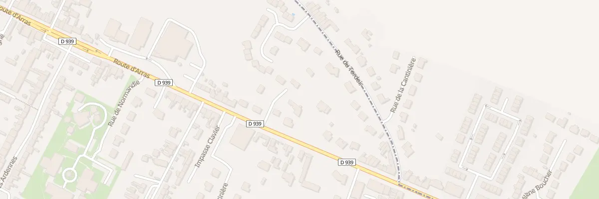 Plan du 314 Rte d’Arras à Raillencourt-Sainte-Olle