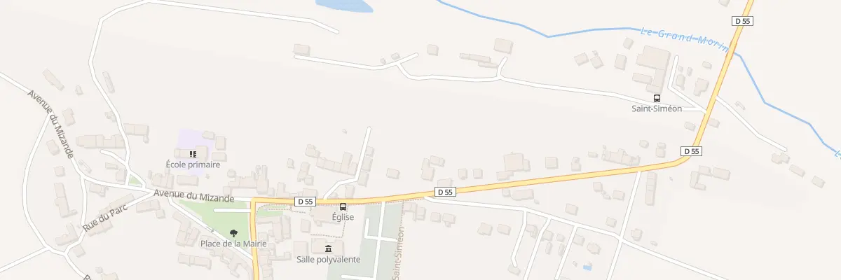 Plan du 11B Av du Grand Morin à Saint-Siméon