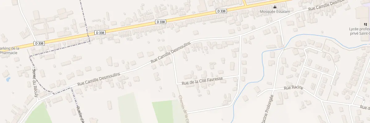 Plan du 81 Rue Camille Desmoulins à Chauny