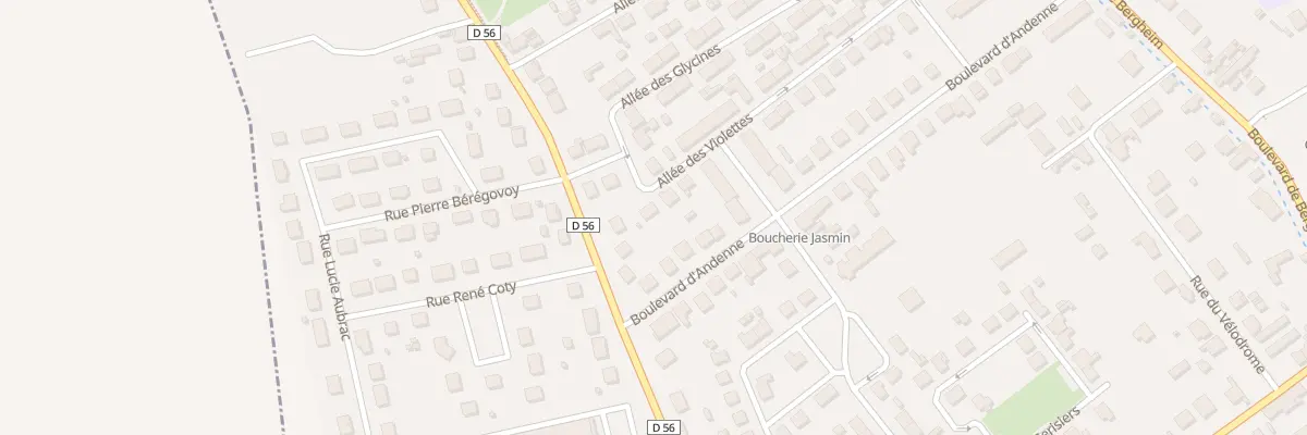 Plan du 21 All des Violettes à Chauny
