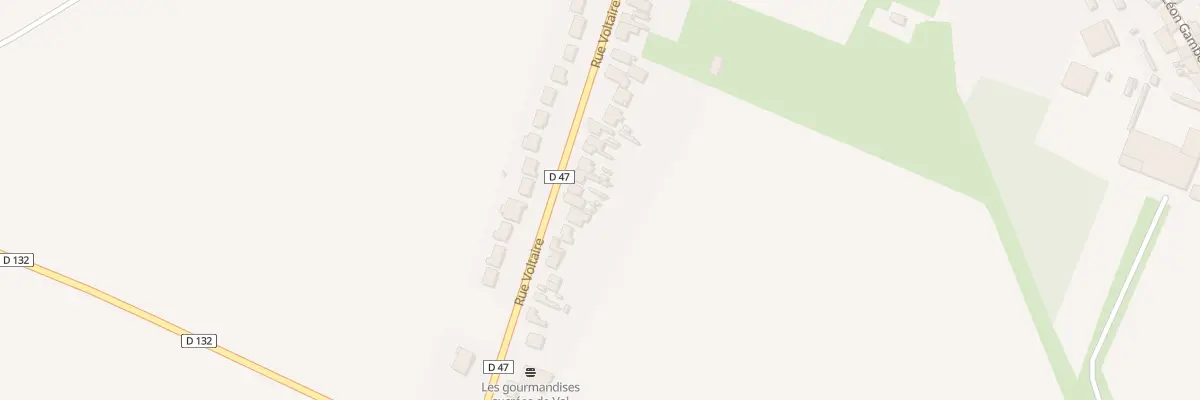 Plan du 85 Rue Voltaire à Monchecourt