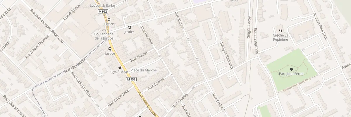 Plan du 24 Rue Pasteur à Lys-lez-Lannoy