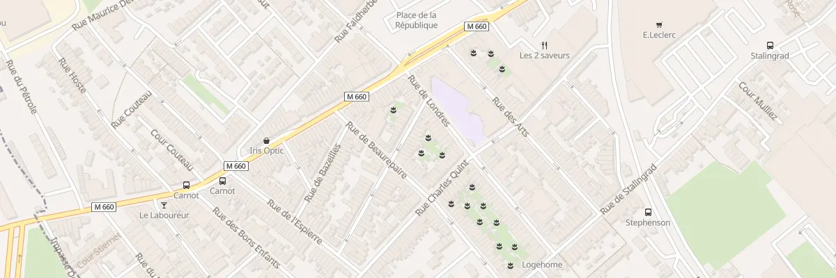 Plan du 9 Rue de Moscou à Wattrelos