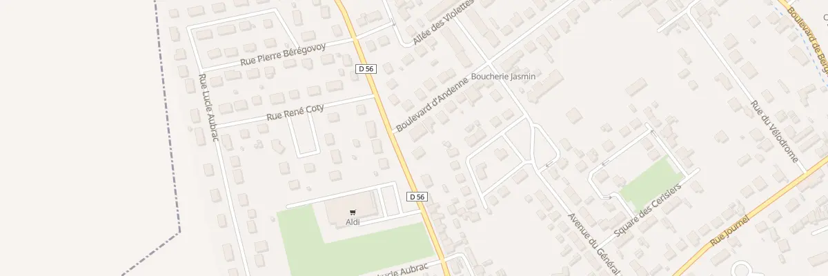 Plan du 47 Bd d’Andenne à Chauny