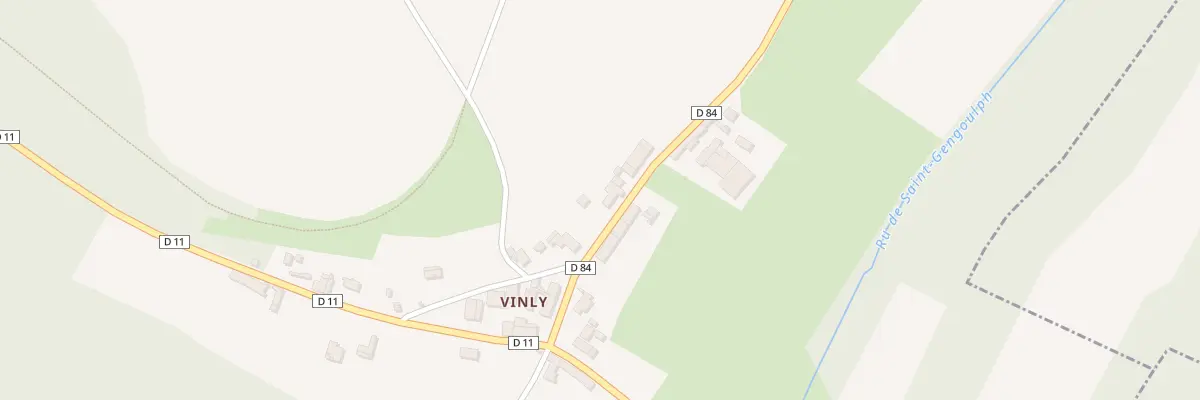 Plan du 6 Rue du Vivier à Saint-Gengoulph