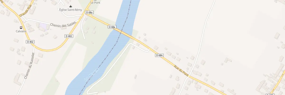Plan du 51 Rue du Pont à Saâcy-sur-Marne