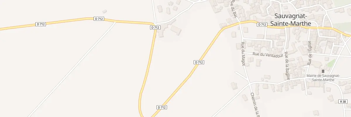 Plan du 2 Rue de la Conche à Sauvagnat-Sainte-Marthe