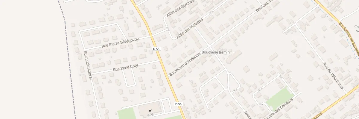 Plan du 30 Bd d’Andenne à Chauny