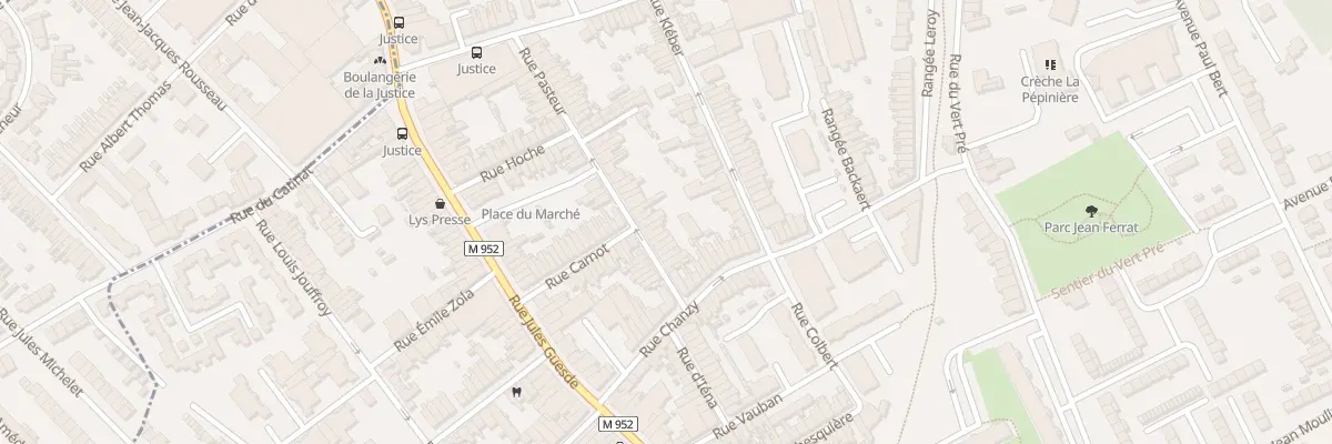 Plan du 14 Rue Pasteur à Lys-lez-Lannoy