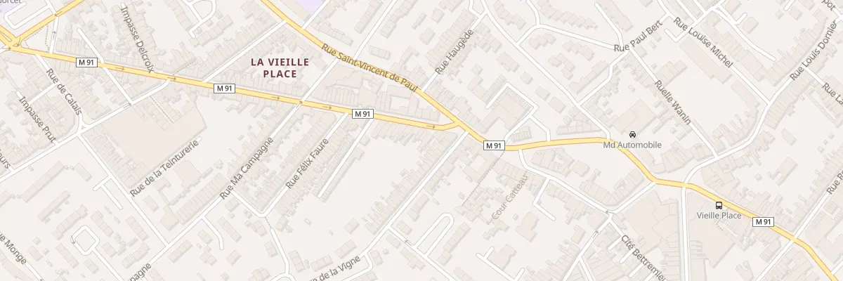 Plan du 79 Rue Henri Briffaut à Wattrelos