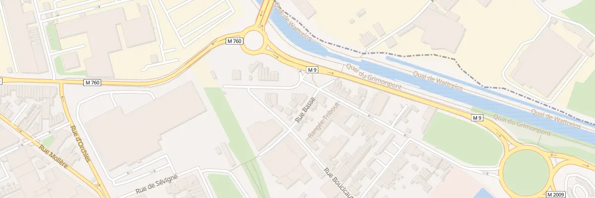 Plan du 304 Bd Beaurepaire à Roubaix
