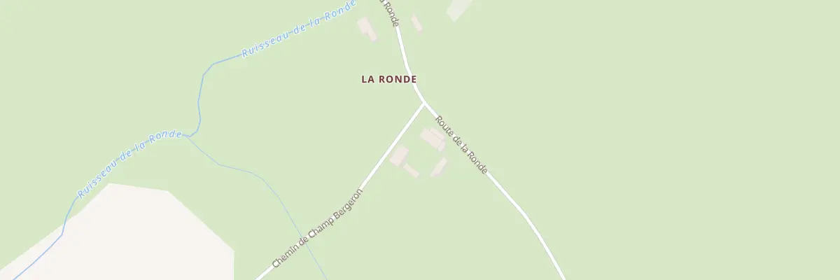 Plan du 990 Rte de la Ronde à Tresnay