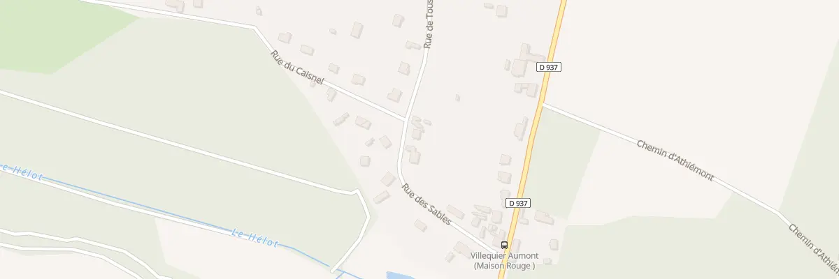 Plan du 8 Rue des Sables à Villequier-Aumont