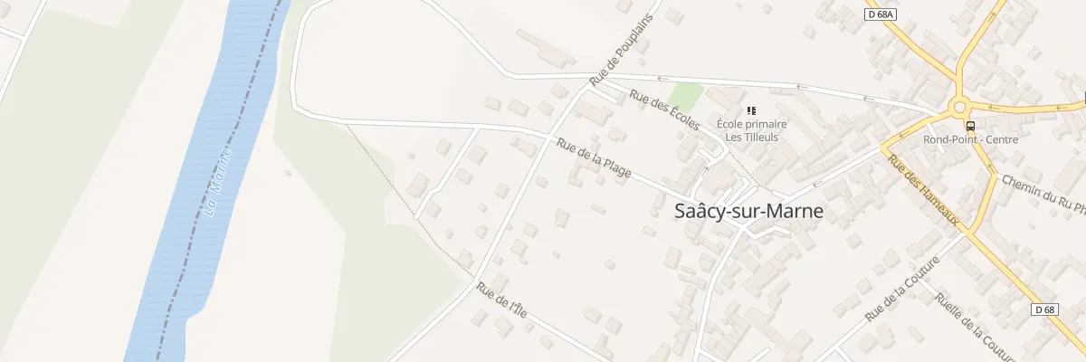 Plan du 29 Rue des Pouplains à Saâcy-sur-Marne