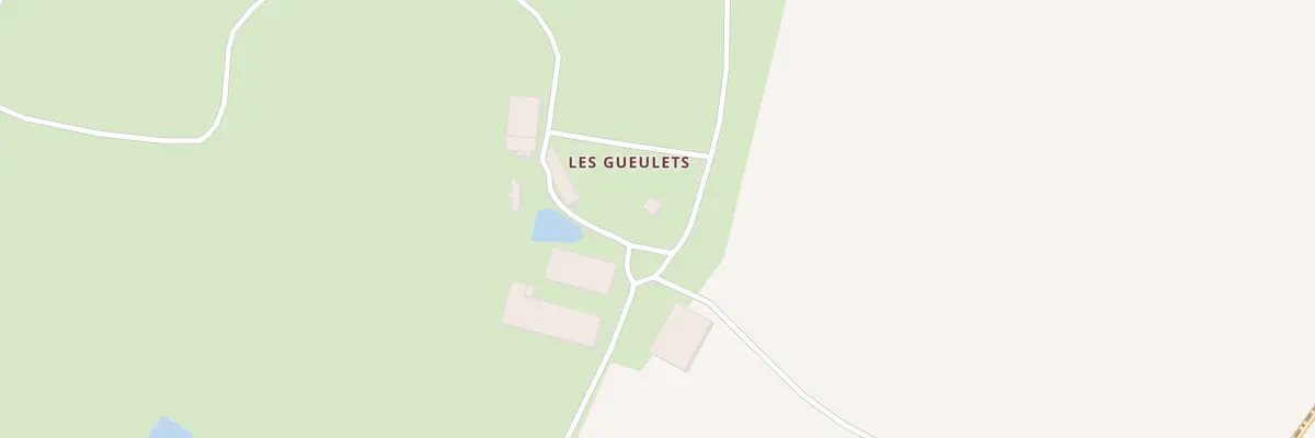 Plan du 570 Che Les Gueulets à Souvigny