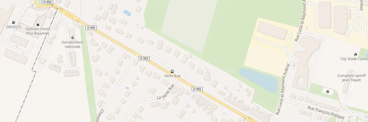 Plan du 852 Rue Jean-baptiste Lebas à Cysoing