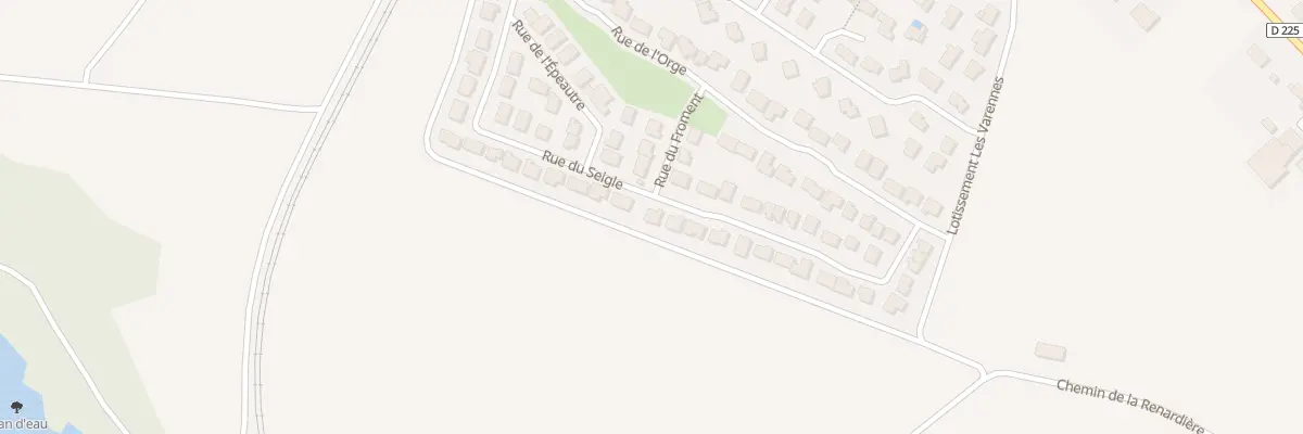 Plan du 274 Rue du Seigle à Vic-le-Comte
