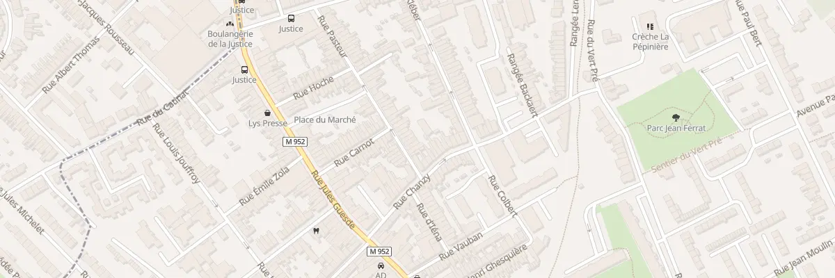 Plan du 6 Rue Pasteur à Lys-lez-Lannoy