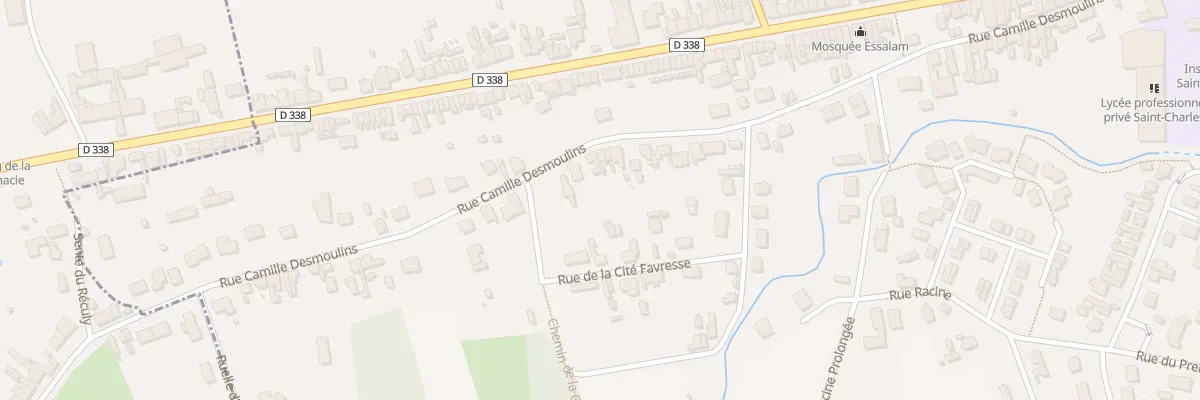 Plan du 77 Rue Camille Desmoulins à Chauny