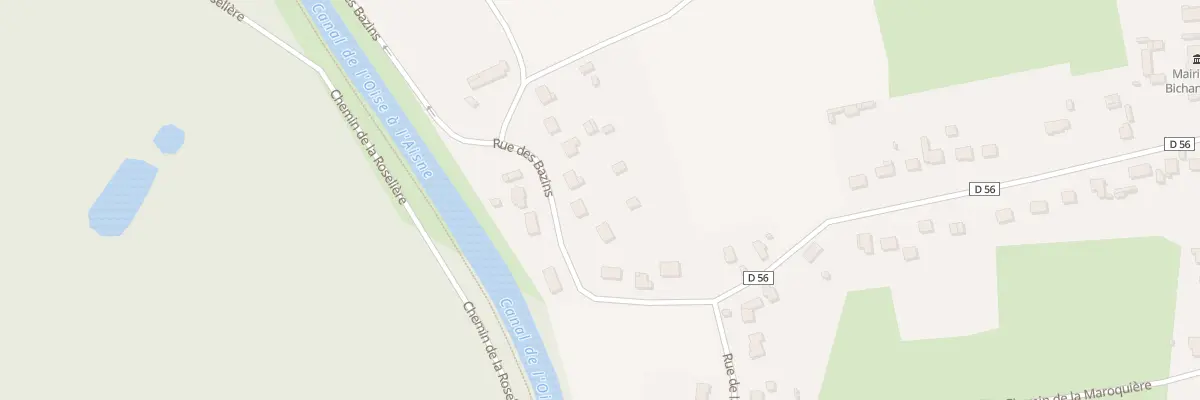 Plan du 7 Rue des Bazins à Bichancourt