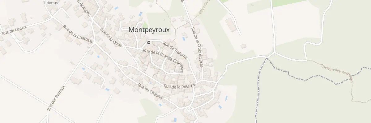 Plan du 5001 Rue de Tralume à Montpeyroux