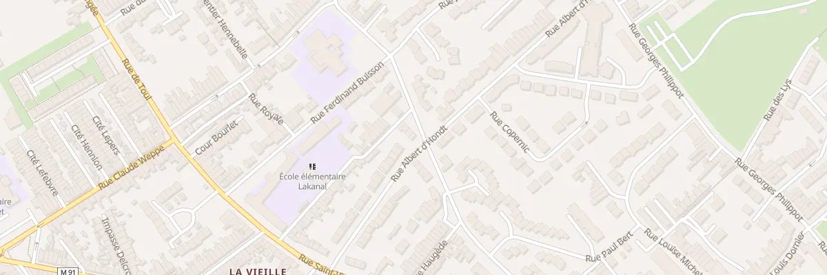 Plan du 49 Rue de la Belle Promenade à Wattrelos