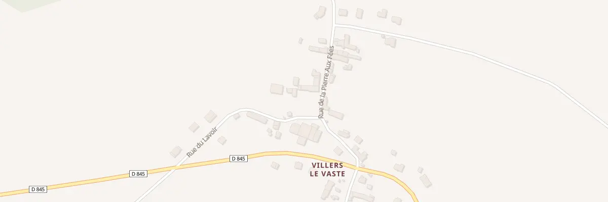Plan du 1B Rue de la Pierre aux Fées à Marigny-en-Orxois