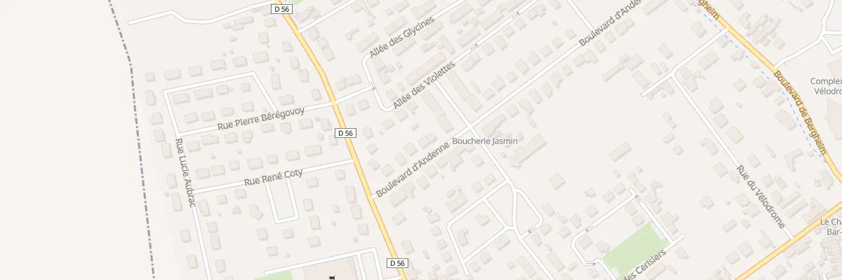 Plan du 26 Bd d’Andenne à Chauny