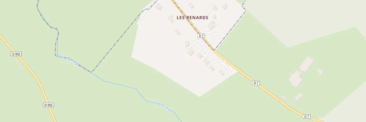 Plan du 290 Champs Dessous Les Renards à Moutiers-en-Puisaye