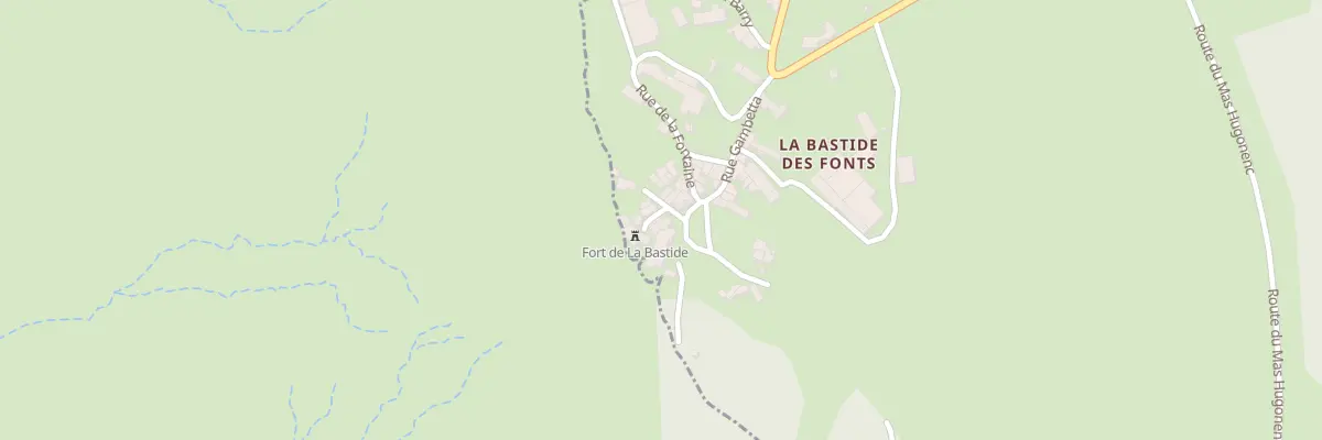 Plan du 5299 La Bastide des Fonts à Cornus