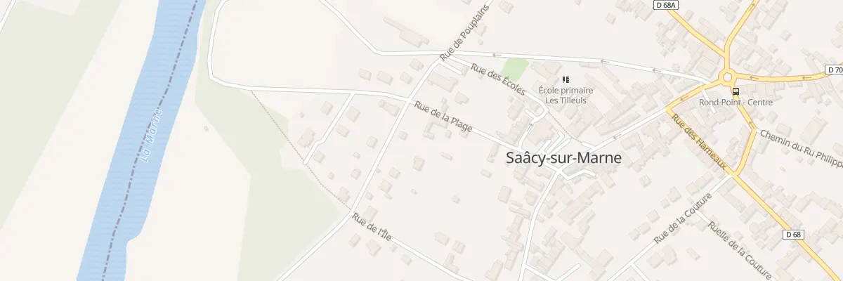 Plan du 29B Rue des Pouplains à Saâcy-sur-Marne