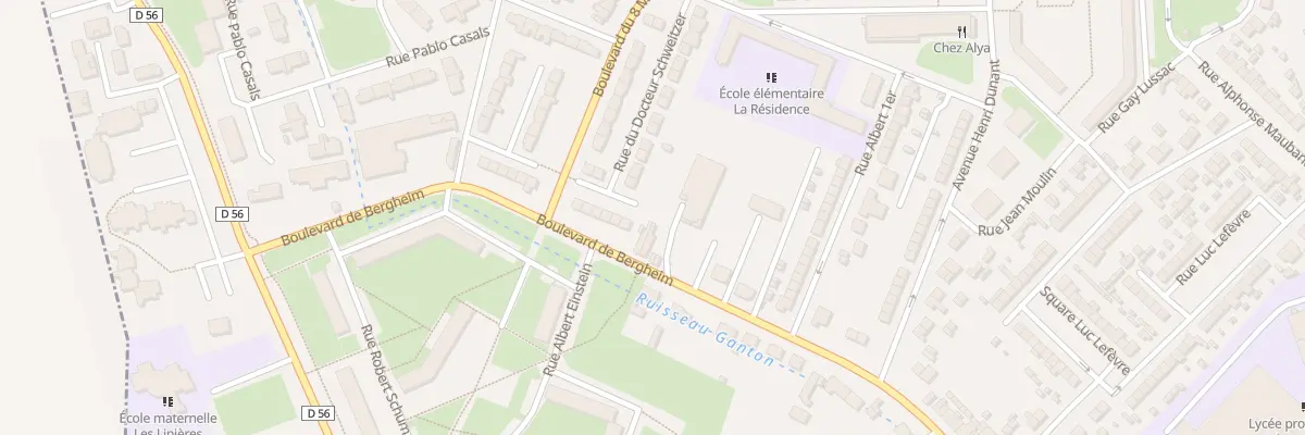 Plan du 80 Bd de Bergheim à Chauny