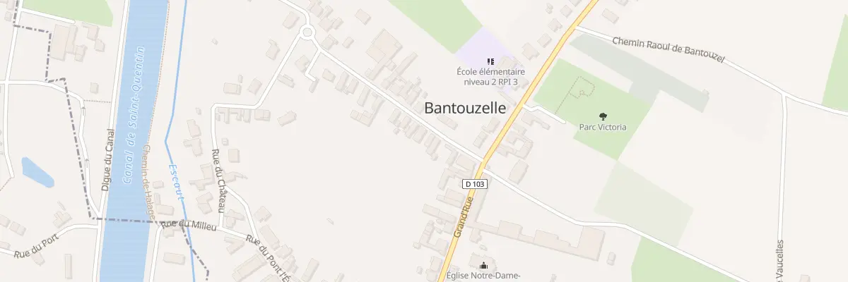 Plan du 4 Rue de la Vaucelette à Bantouzelle
