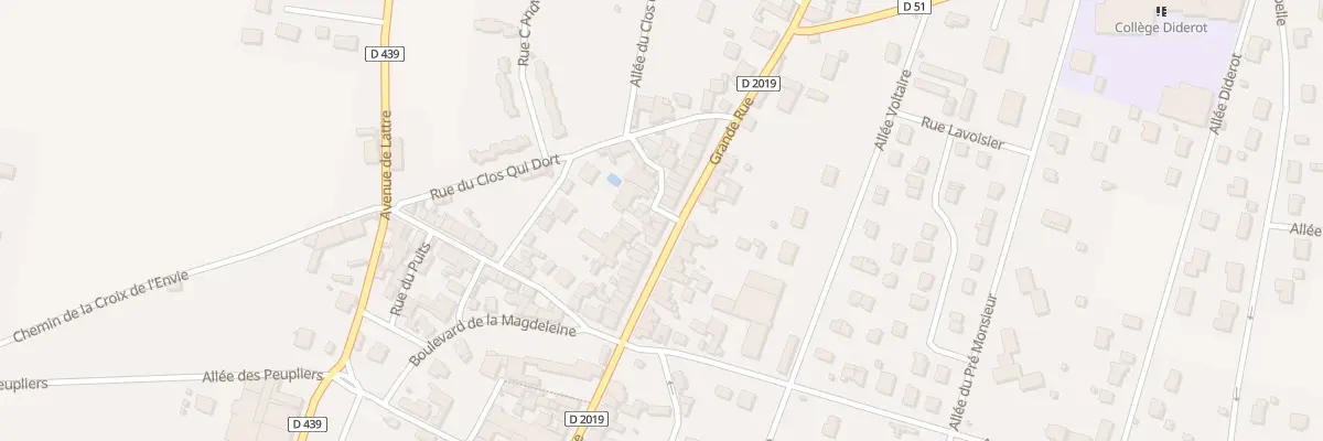 Plan du 235 Gr Grande Rue à Aigueperse