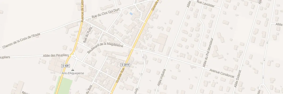 Plan du 3 Pl de la Mission à Aigueperse
