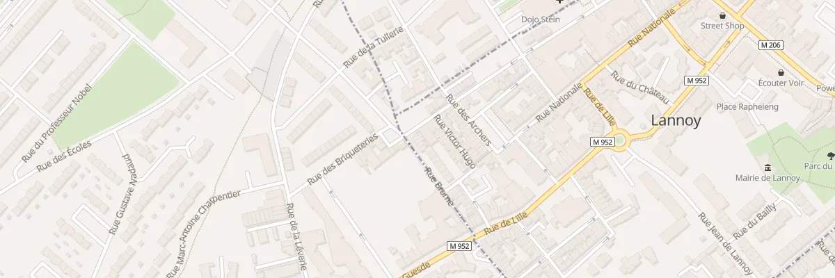 Plan du 3 Rue Brame à Lannoy