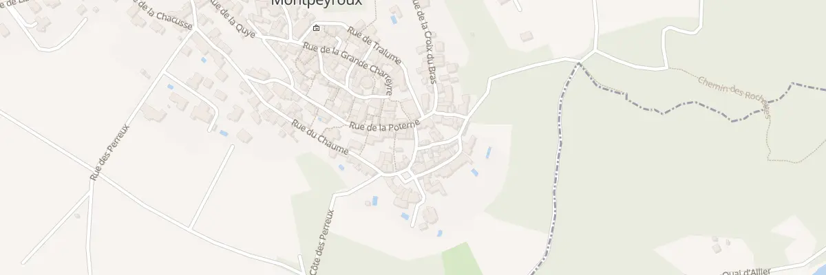 Plan du 5001 Mte des Tisserands à Montpeyroux