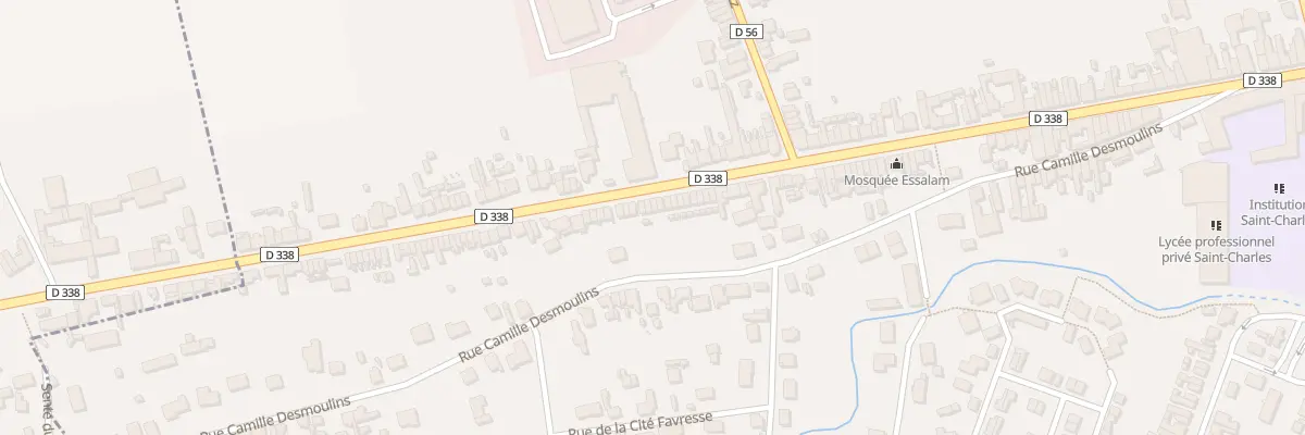 Plan du 31 Rue Mal de Lattre de Tassigny à Chauny