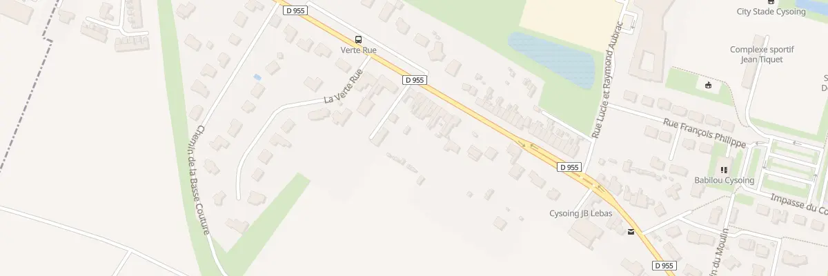 Plan du 769 Rue Jean-baptiste Lebas à Cysoing